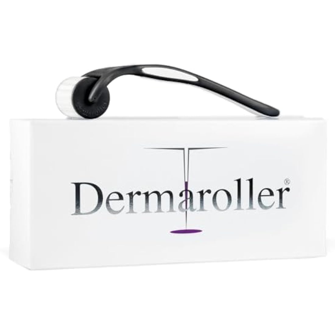 Dermaroller HC902 Microneedling Facial Roller for Skin Improvement, 0.2mm Needles for Stretch Marks, Acne & Burn Scars – Painless Dermaroller for Blemished Dry Skin – Made in Germany