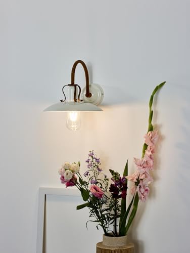 Lucide RÖMER - Wall Light - Ø 24 cm - E27 - Cream