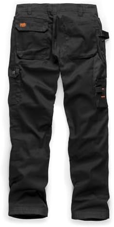 Scruffs Men's Worker Plus Trousers Graphite Grey Work Utility Pants