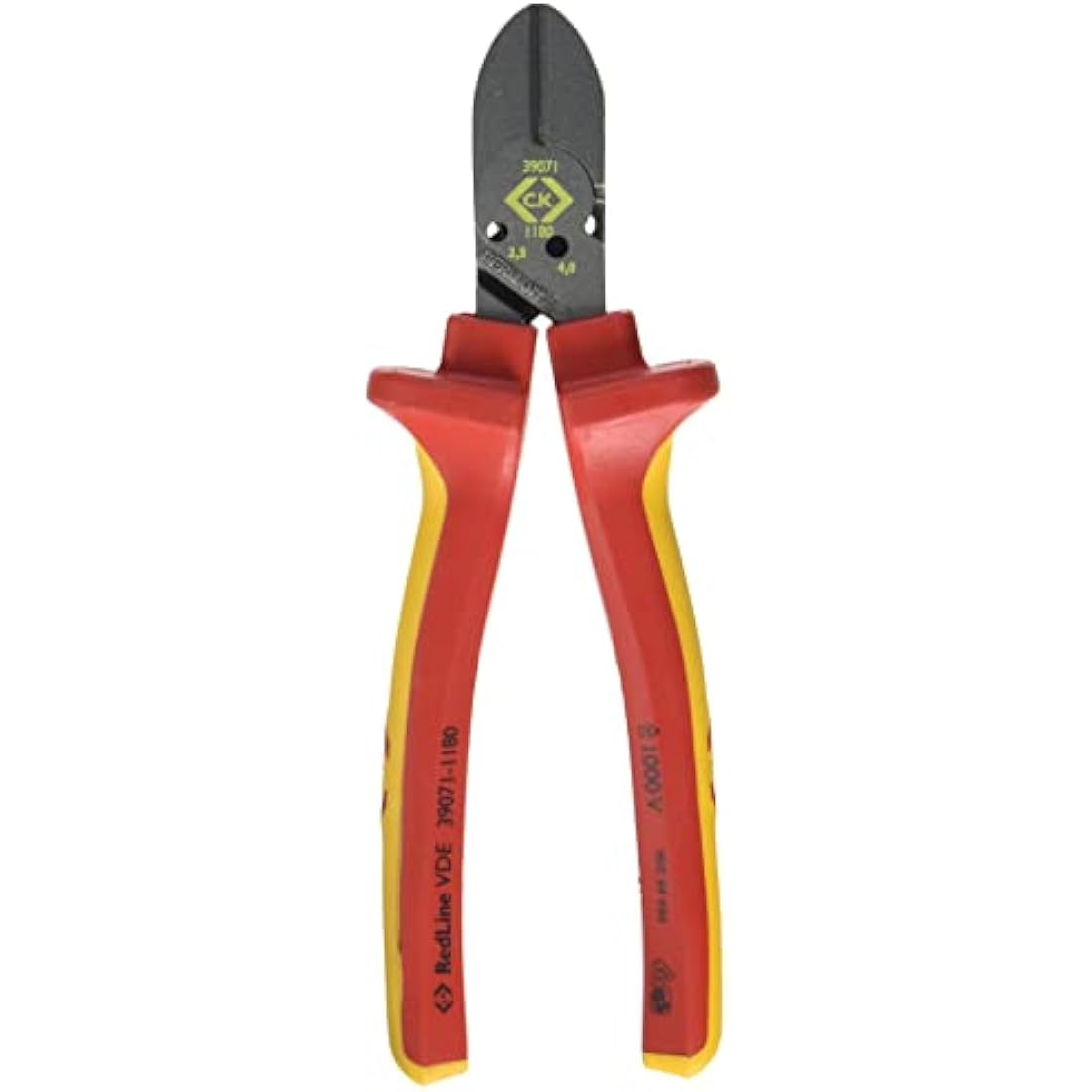C.K 39071 RedLine VDE Combicutter1MAX 180mm, Red