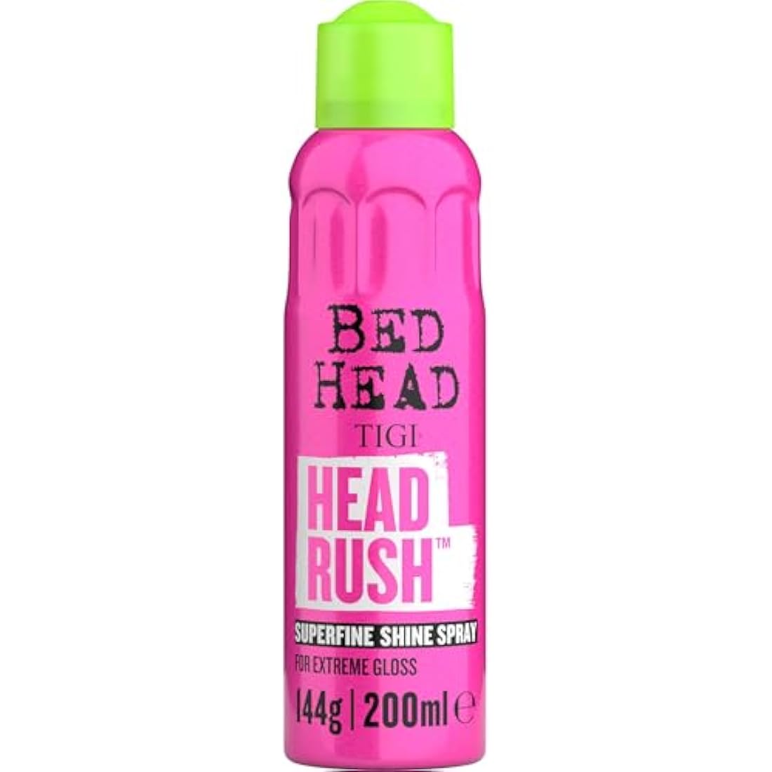Bed Head by TIGI Headrush Shine Spray – Lightweight Shine Spray for Smooth, Glossy Hair – 200 ml