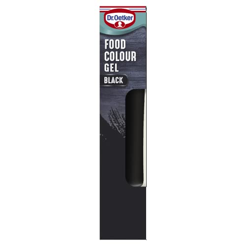 Dr. Oetker Black Extra Strong Food Colour Gel, 15ml