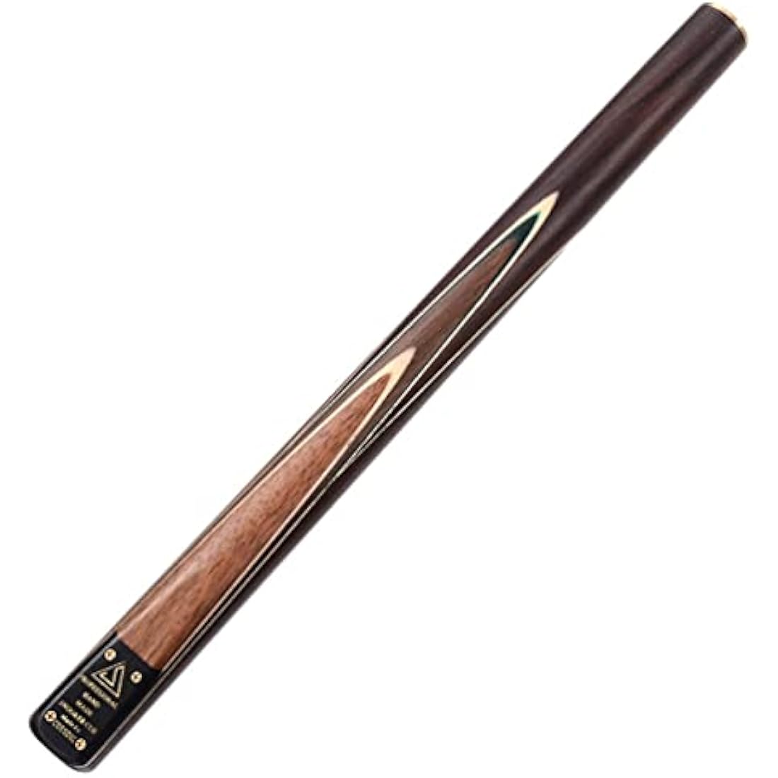 CUESOUL Classic Handmade 57 Inches 18oz Rosewood 3/4 Jointed Snooker Billiard Pool Cue, Rosewood Butts and Aluminum Telescope Extension with Leathertte Protective Case, 9.5mm Tip Snooker Cue Set