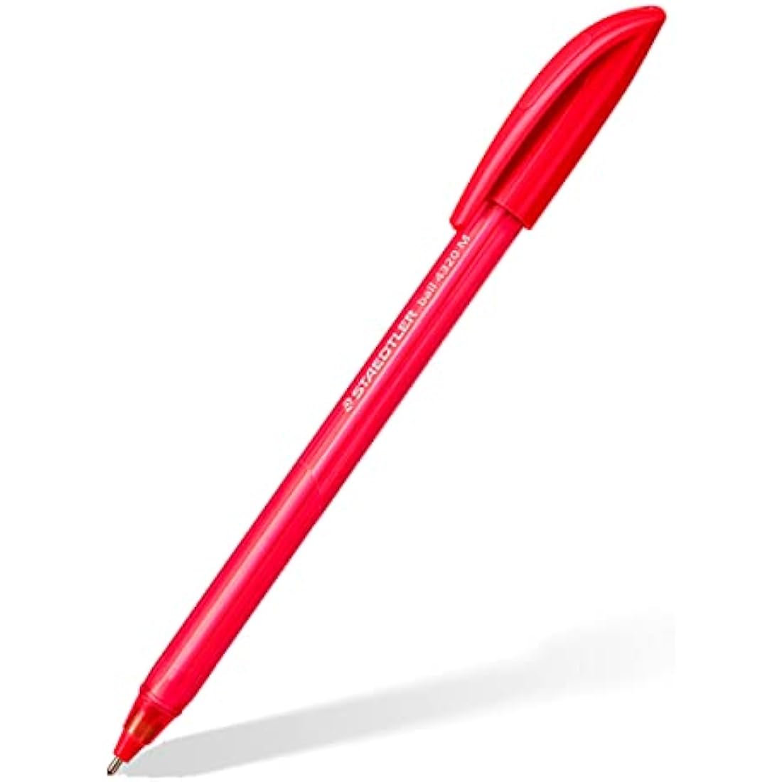 STAEDTLER Ballpoint Pens - Rainbow Stick Pen - Medium Point - 10 Assorted Colours - Pack of 50, 4320 MKP50