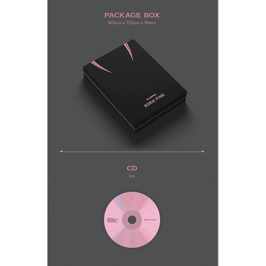 YG WORKS BLACKPINK 2nd ALBUM - BORN PINK [PINK Ver.] _Package Box set (Referring to the bullet point), Medium