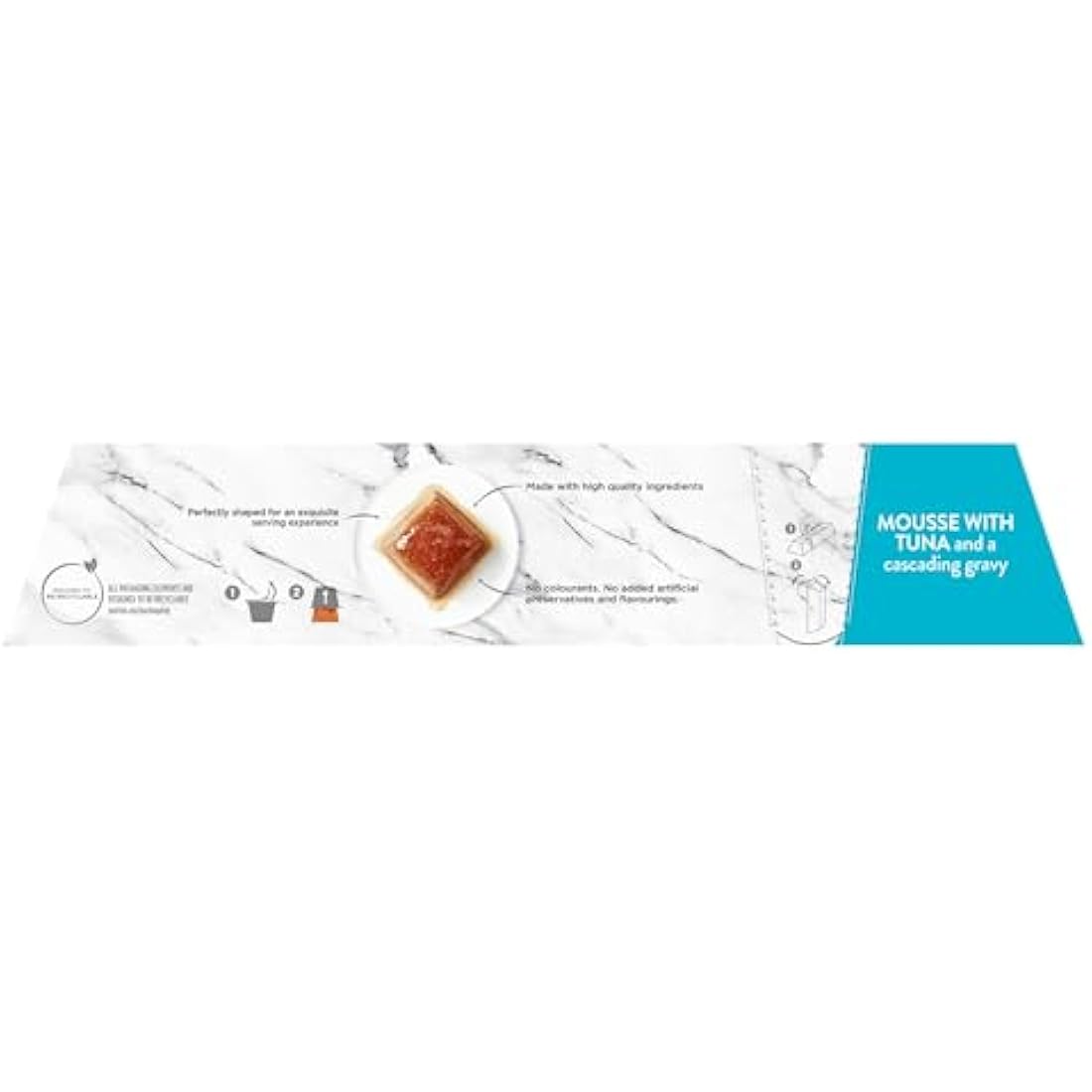 GOURMET Revelations Mousse Tuna Wet Cat Food 4x57g , Pack of 6