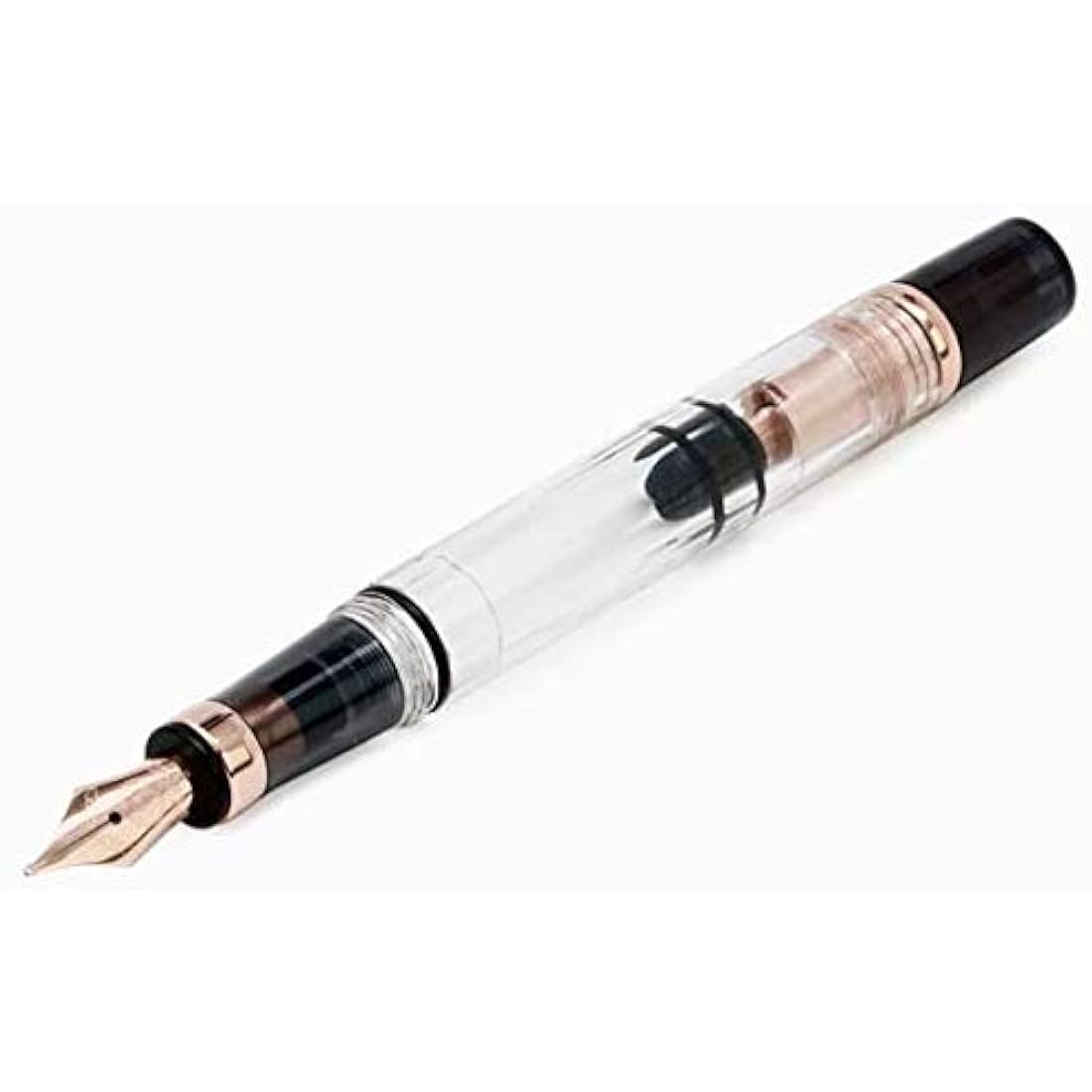 Twsbi Diamond 580 Smoke Rose Gold II Nib M Fountain Pen
