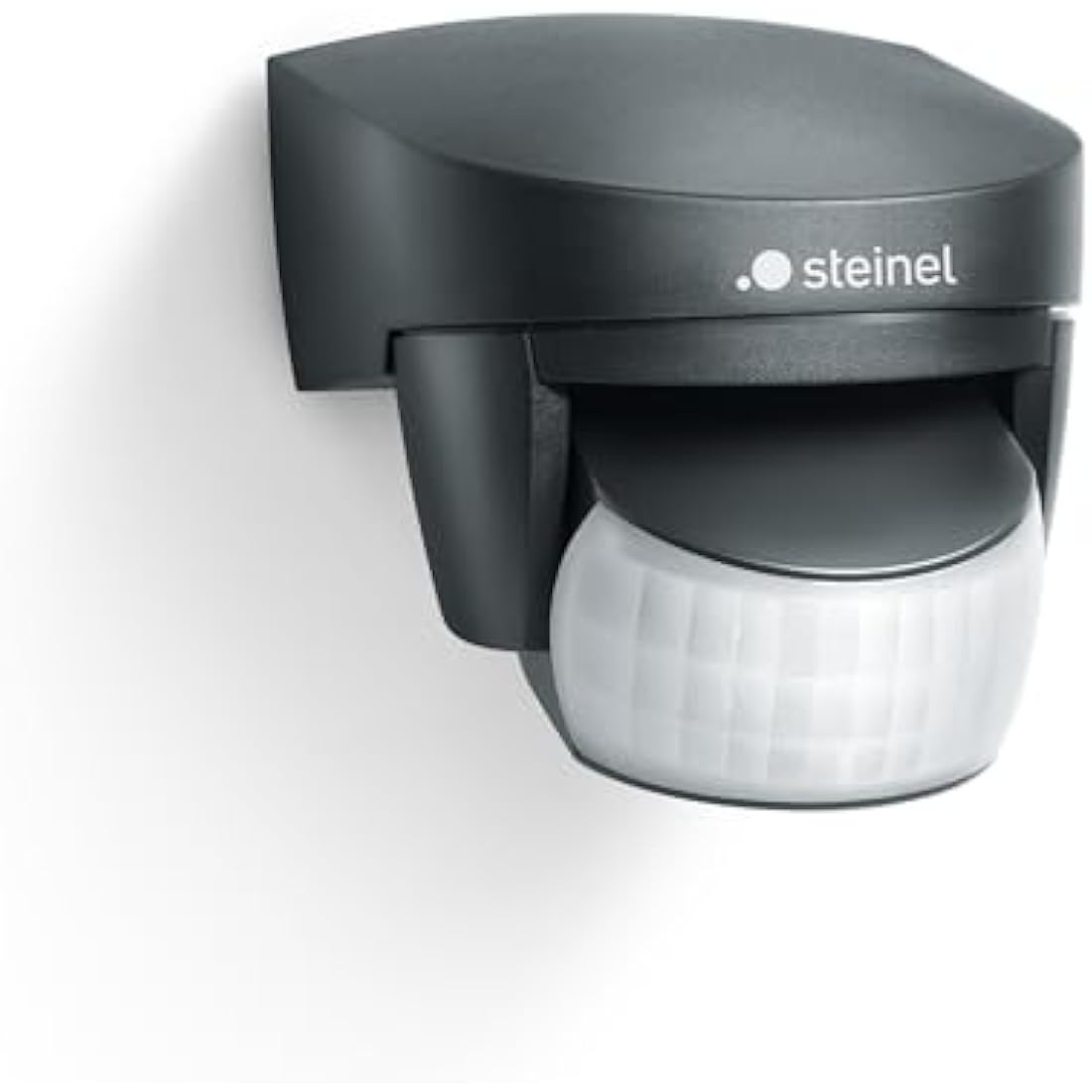 Steinel Motion Sensor IS 140-2 Black, 140° Infrared Movement Detector, 14m Range, Swiveling, Max. 1000 W or 6 LED Lights