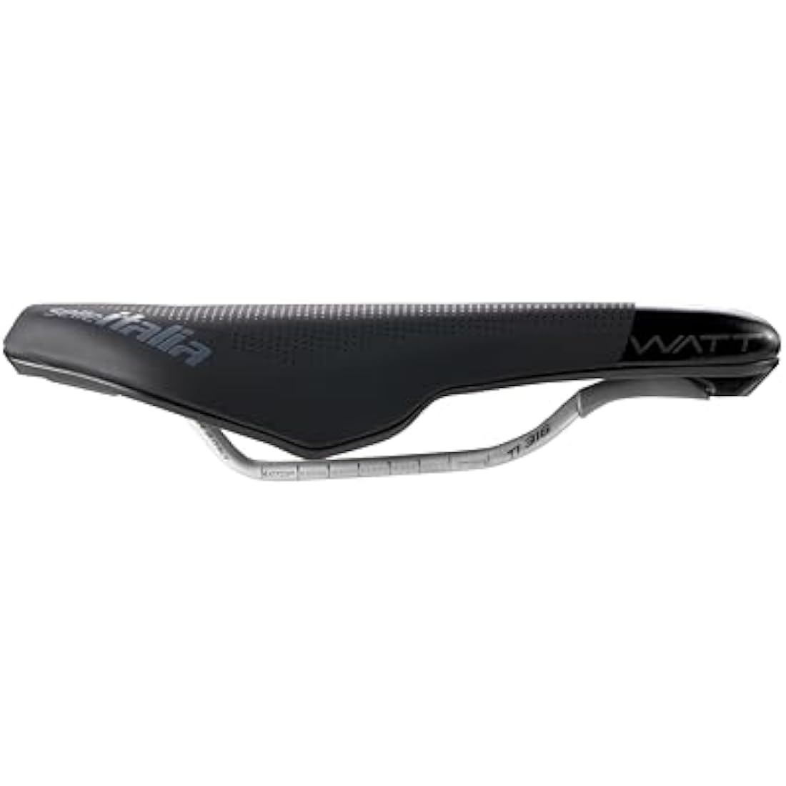 Selle Italia WATT Saddle 133x255mm (U3) Gel Superflow - Weight:, Black
