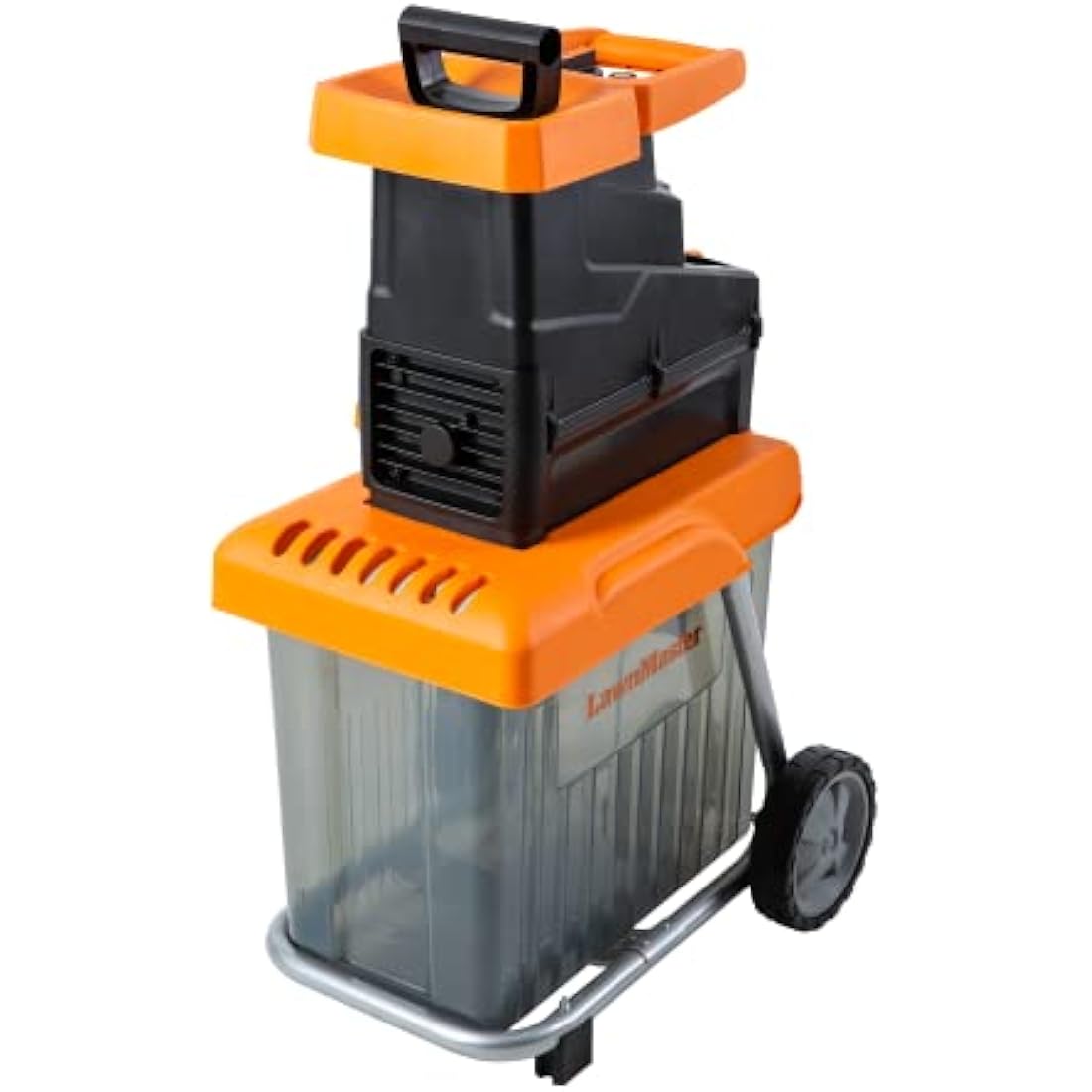 LawnMaster 2800W Quiet Garden Shredder Maximum diameter 42mm, 60 litre collection box, safety plunger with free safety glasses, 2 Year Guarantee