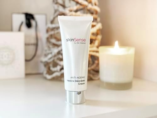 SkinSense Anti-Ageing Firming Neck and Décolleté Cream, Anti Wrinkle Cream for Neck, Firming Neck Lotion for Mature Skin, Skin Firming Moisturiser