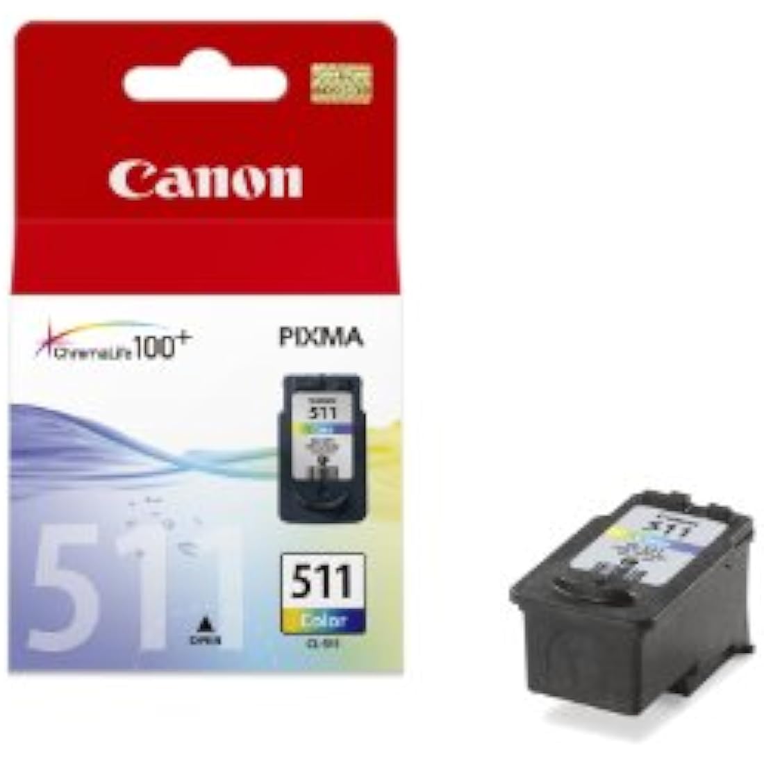 Canon Original ChromaLife 100+ Colour Ink Tank CL-511