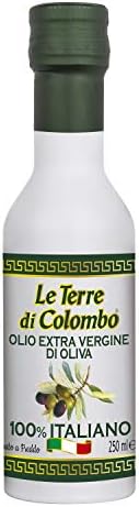 Le Terre di Colombo – 100% Italian Extra Virgin Olive Oil - Aluminium Bottles - Pack of 6 x 0.25 L