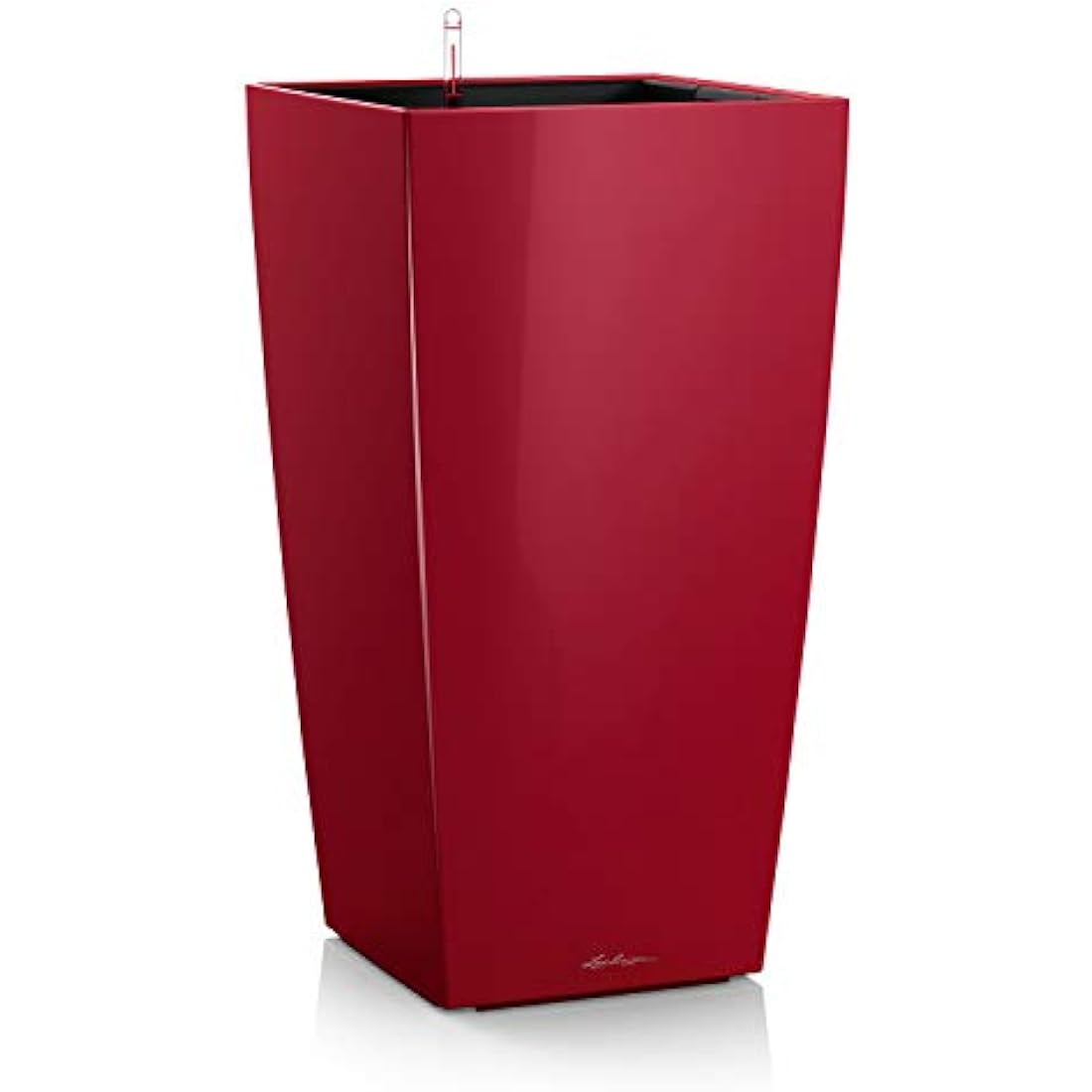 LECHUZA CUBICO Premium 40 scarlet red high gloss 18193