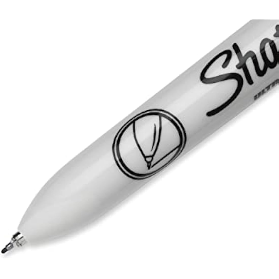 Sharpie Retractable Permanent Markers, Ultra Fine Point, Black, 12 Count