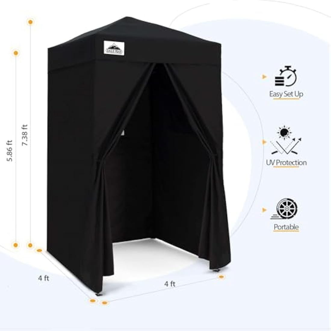 EAGLE PEAK Pop up Changing Room