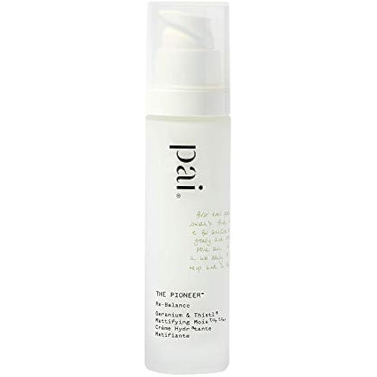 Pai Skincare | THE PIONEER Mattifying Moisturiser for Combination & Oily Skin, Hypoallergenic, B-Corp, Organic. 50ml