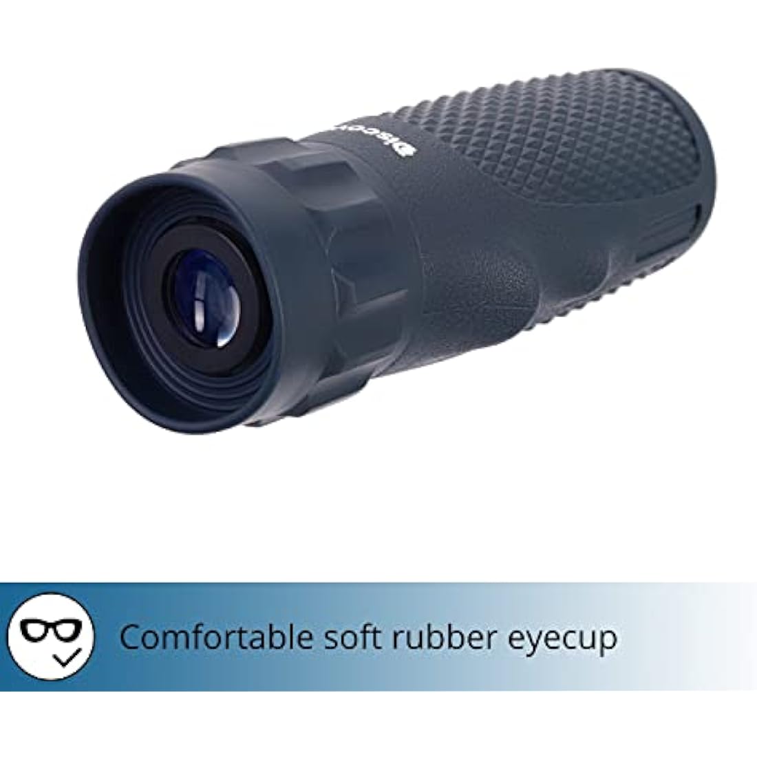 DISCOVERY Gator 10x25 Pocket-size Travel Monocular for Observing Wildlife, Sightseeing, Hiking, Concerts and Sports Events