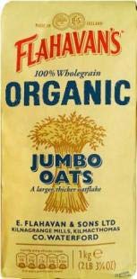 Flahavans | Jumbo Oats - Organic | 3 x 1kg