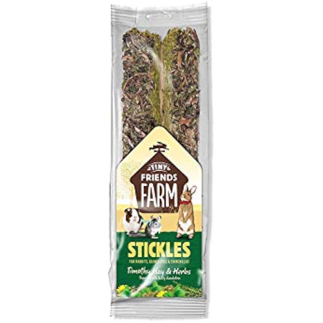 Supreme Petfoods Tiny Friends Farm Timothy Hay and Herb Stickles 100g