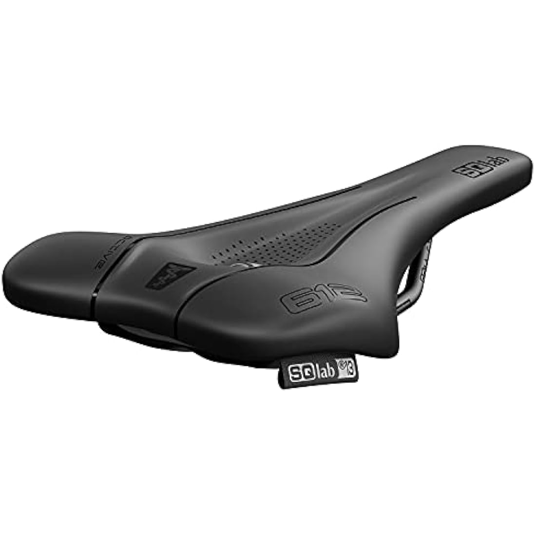 SQlab Unisex - Adult 612 Ergowave Active 2.1 Road & MTB Race Bicycle Saddle