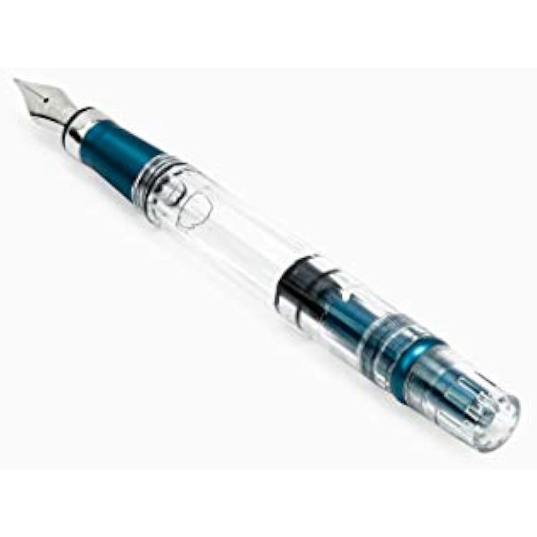 Twsbi Diamond 580AL R Prussian Blue Nib M - Fountain Pen Special Edition