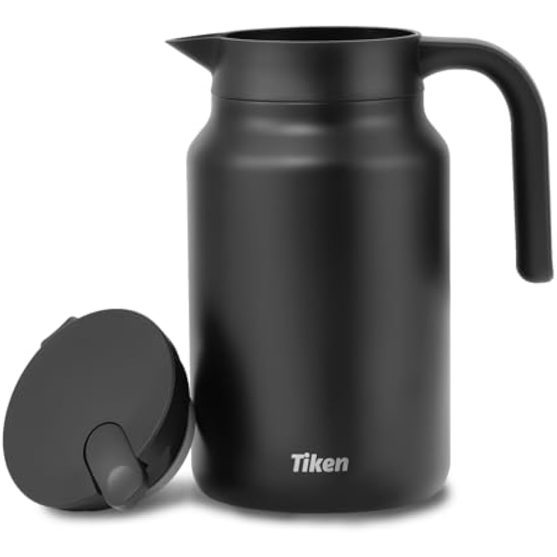Tiken 1.5L Thermal Coffee Carafe Jug, Double Walled Stainless Steel Insulated Vacuum Coffee Flask for Hot &Cold Drinks