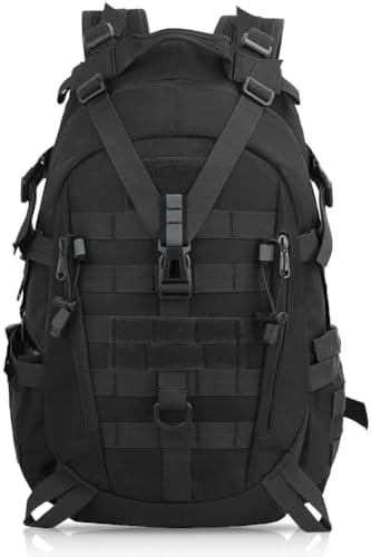 aiGear 25L Military Tactical Backpack | Lightweight Backpack Hiking Daypack | Rucksack with Molle System | for Outdoor Sports Trekking Hiking Travel Camping