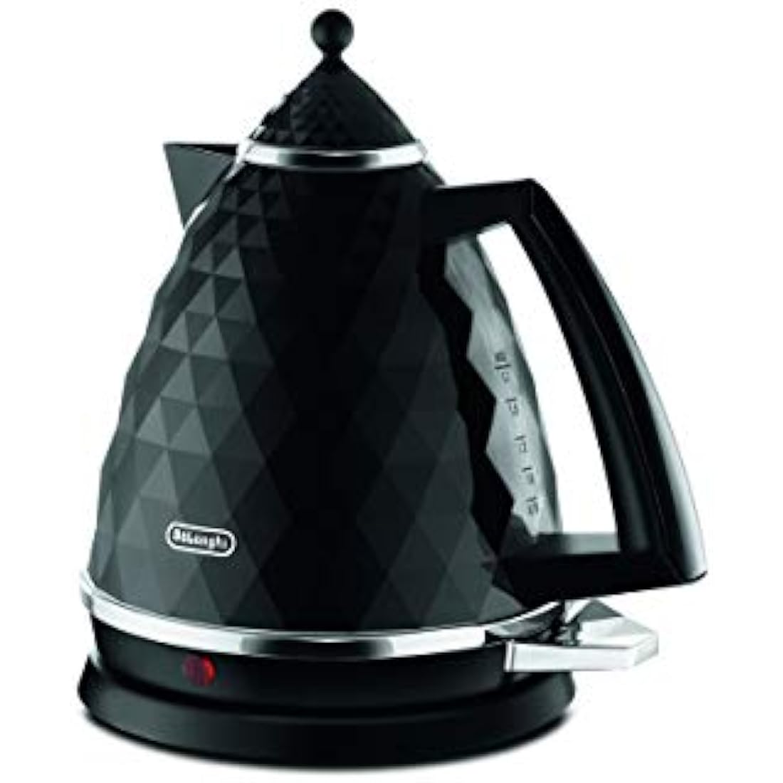 De'Longhi Brilliante Kettle, anti-scale filter, 1.7 Liters, 360° swivel base, KBJ3001BK, Black