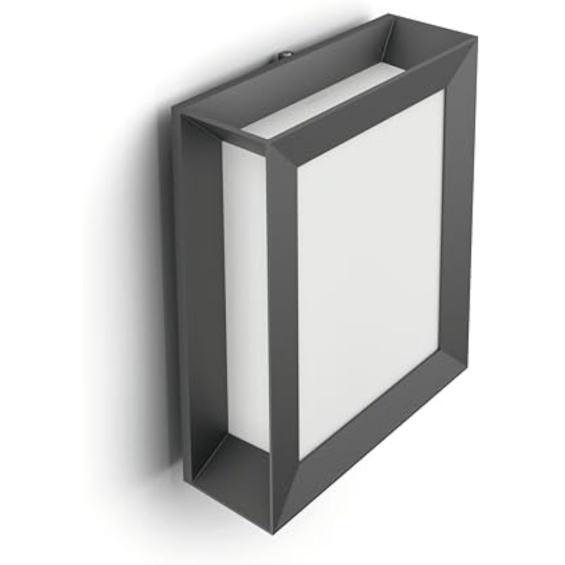 Philips LED Karp Outdoor Wall Light [Anthracite Grey - Warm White] 6W For Garden, Patio and Terrace Lighting