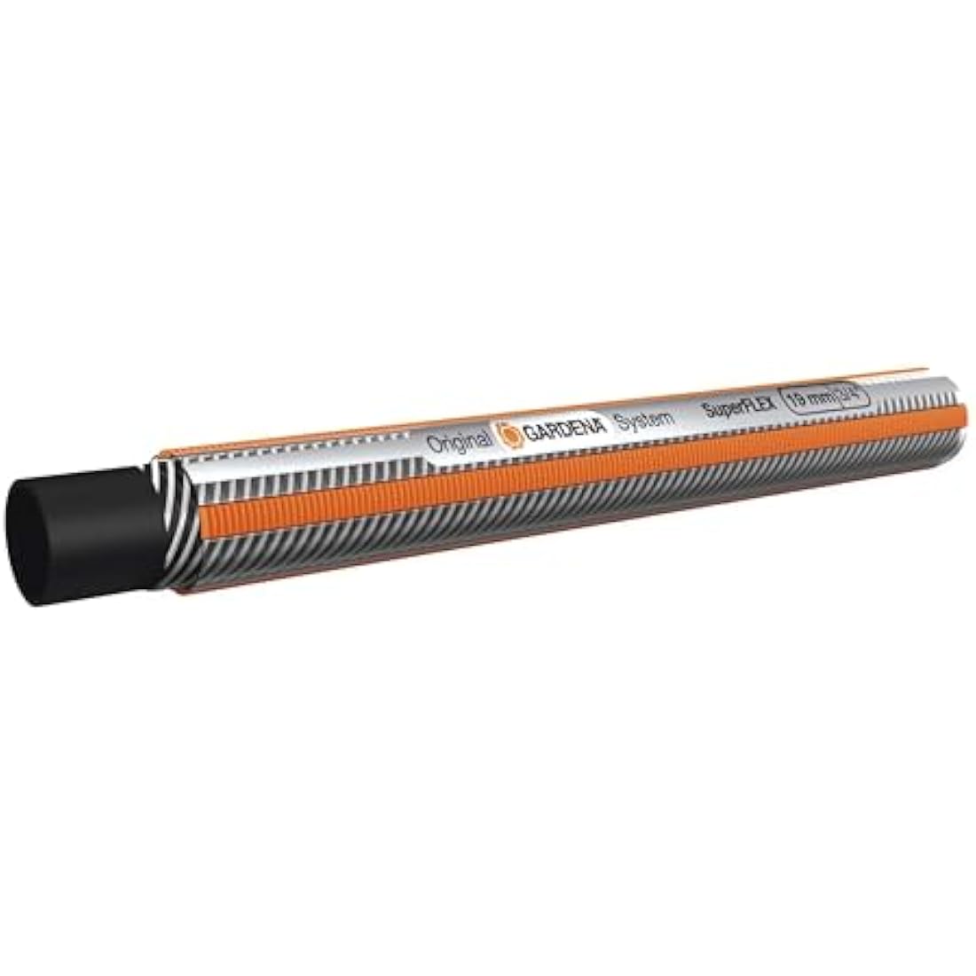 Gardena Premium Superflex Hose 19 mm (3/4 inch), 25 m: Garden Hose with Power-Grip Profile, 35 bar Bursting Pressure, Highly Flexible, dimensionally Stable, Frost/UV Resistant (18113-20)