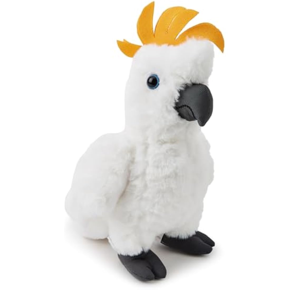 Zappi Co Cockatoo Plush Toy (26cm) - Cheerful, Soft Plush, Eco-Friendly, Brightens Child's Collection, Made from 100% Recycled Material
