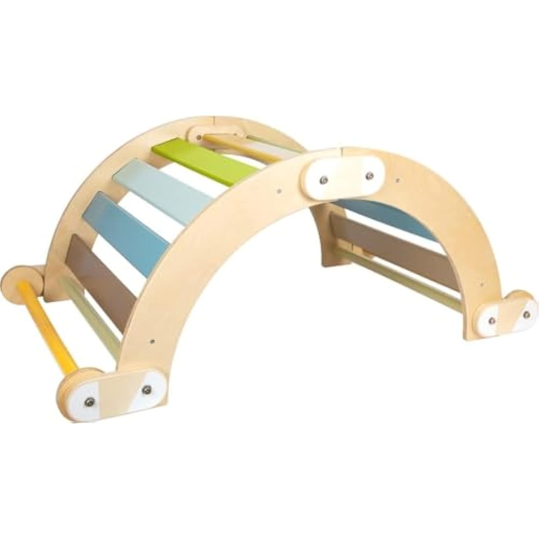 small foot Climbing Seesaw "Adventure", exercise game for children, wood, multifunctional, for ages 3+ years. No. 12239