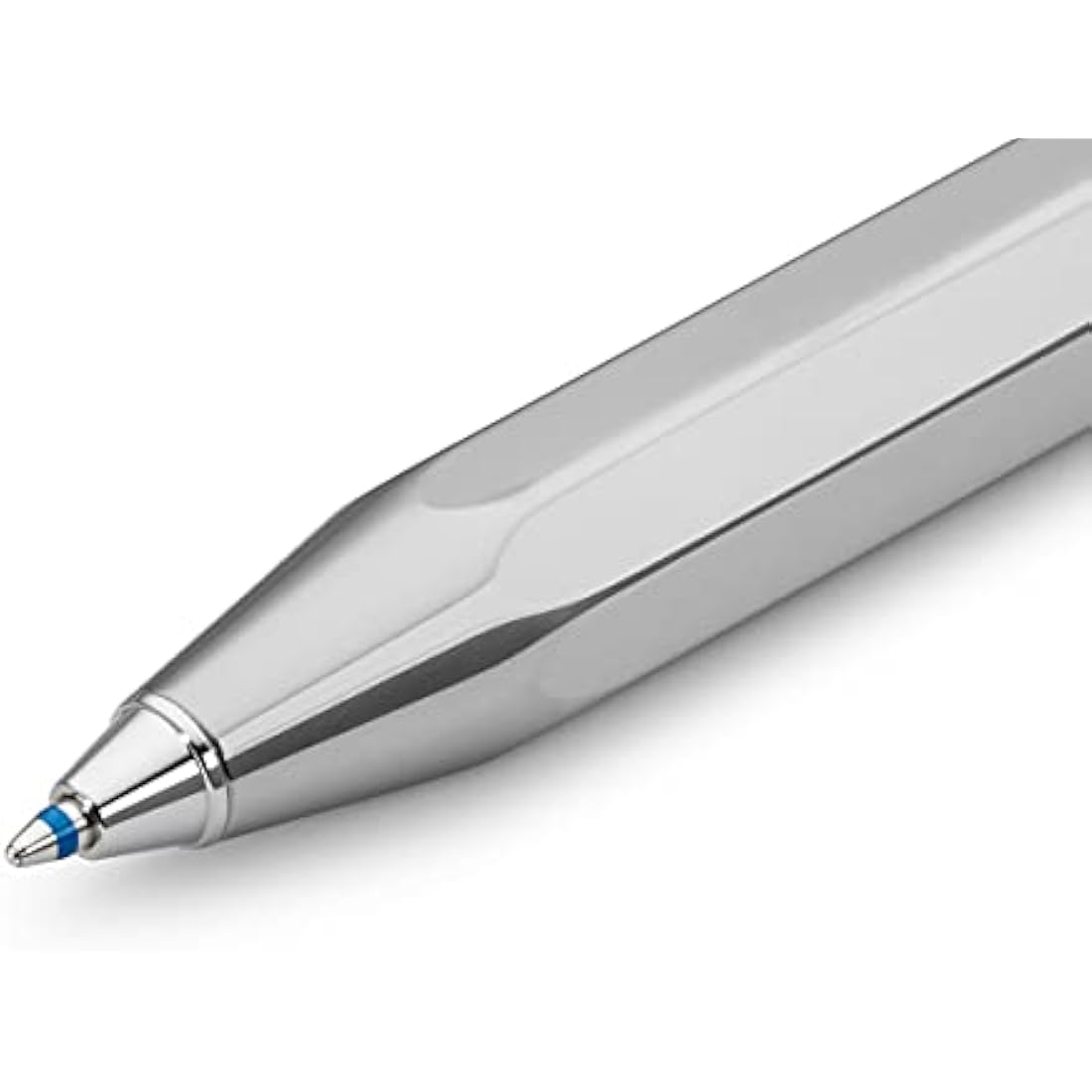 Kaweco AL SPORT Ball Pen Raw I Retractable Ballpoint Pen in Classic Design with Standard D1 Refills I Aluminium Ball Pen 10.5 cm