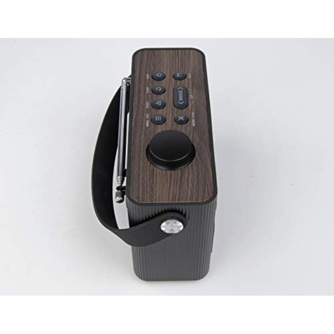 Roxel RDR-40 Stereo DAB/DAB+ Digital and FM Radio Portable Wireless Speaker with Dual Alarm Clock Function, USB & Micro SD MP3 Playback Function, 3.5mm Headphone Output (Black)