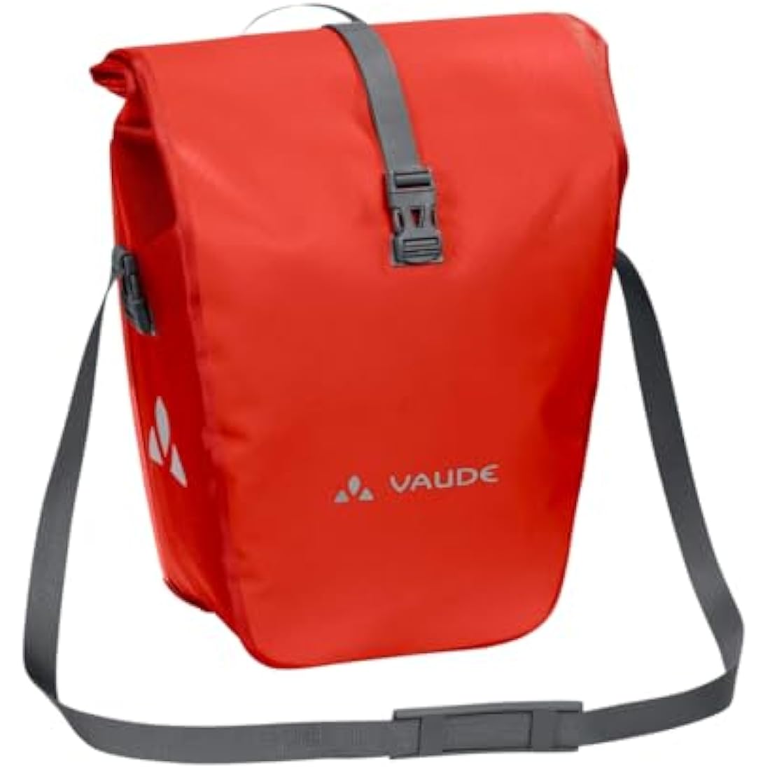Vaude aqua back single rear bicycle bag, Unisex, 12413, Lava, 37 x 33 x 19 cm