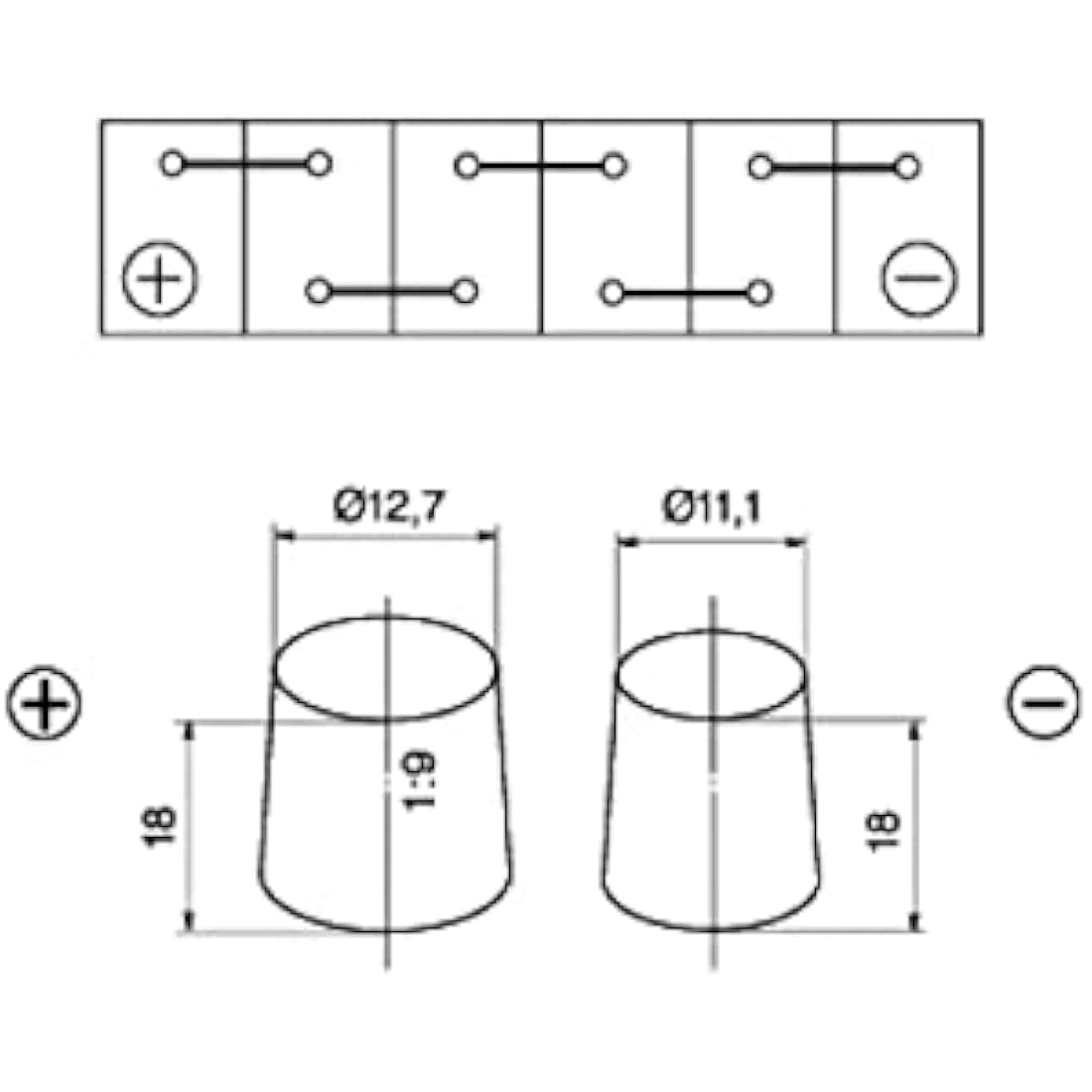 Bosch S4019 - Car Battery - 40A/H - 330A - Lead-Acid Technology - for Vehicles without Start/Stop System