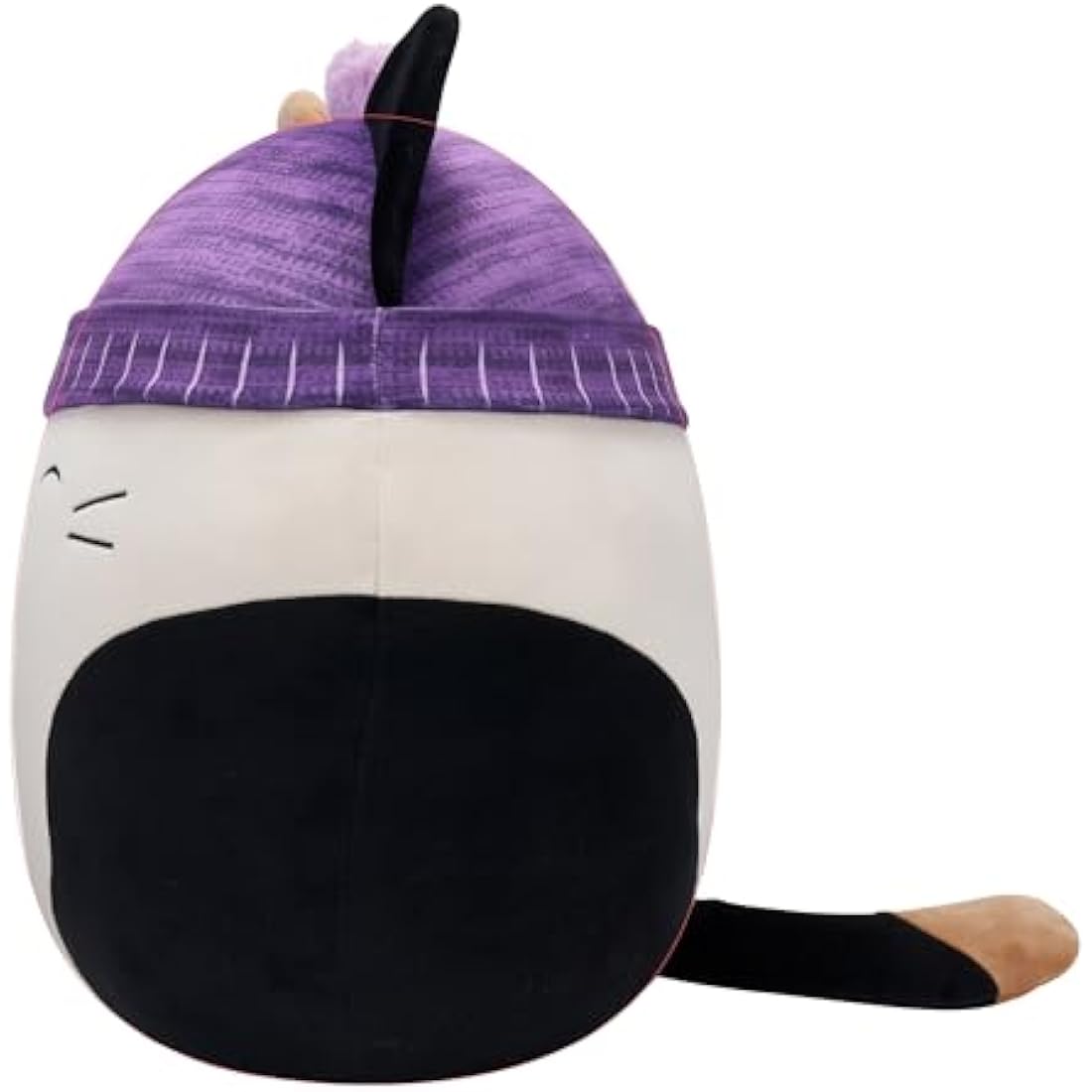 Squishmallows Original 16-Inch Cam the Cat with a Purple Beanie Large-Sized Plush