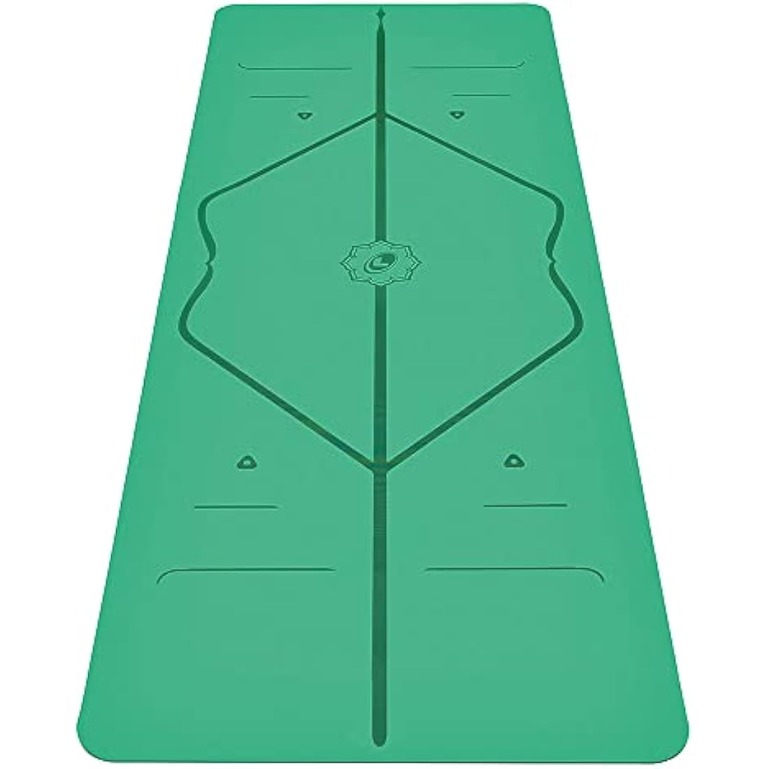 Liforme Travel Yoga mat – Patented Alignment System, Warrior-like Grip, Non-slip, Eco-friendly and Biodegradable, Ultra-lightweight, Sweat resistant, Long, Wide and Thick