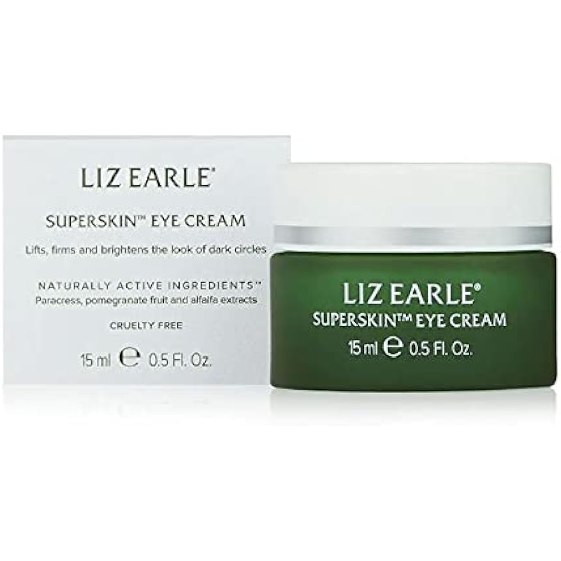 Liz Earle Superskin Eye Cream 15ml A Moisturiser Skincare For A Natural Glow Awake Bright Eyes
