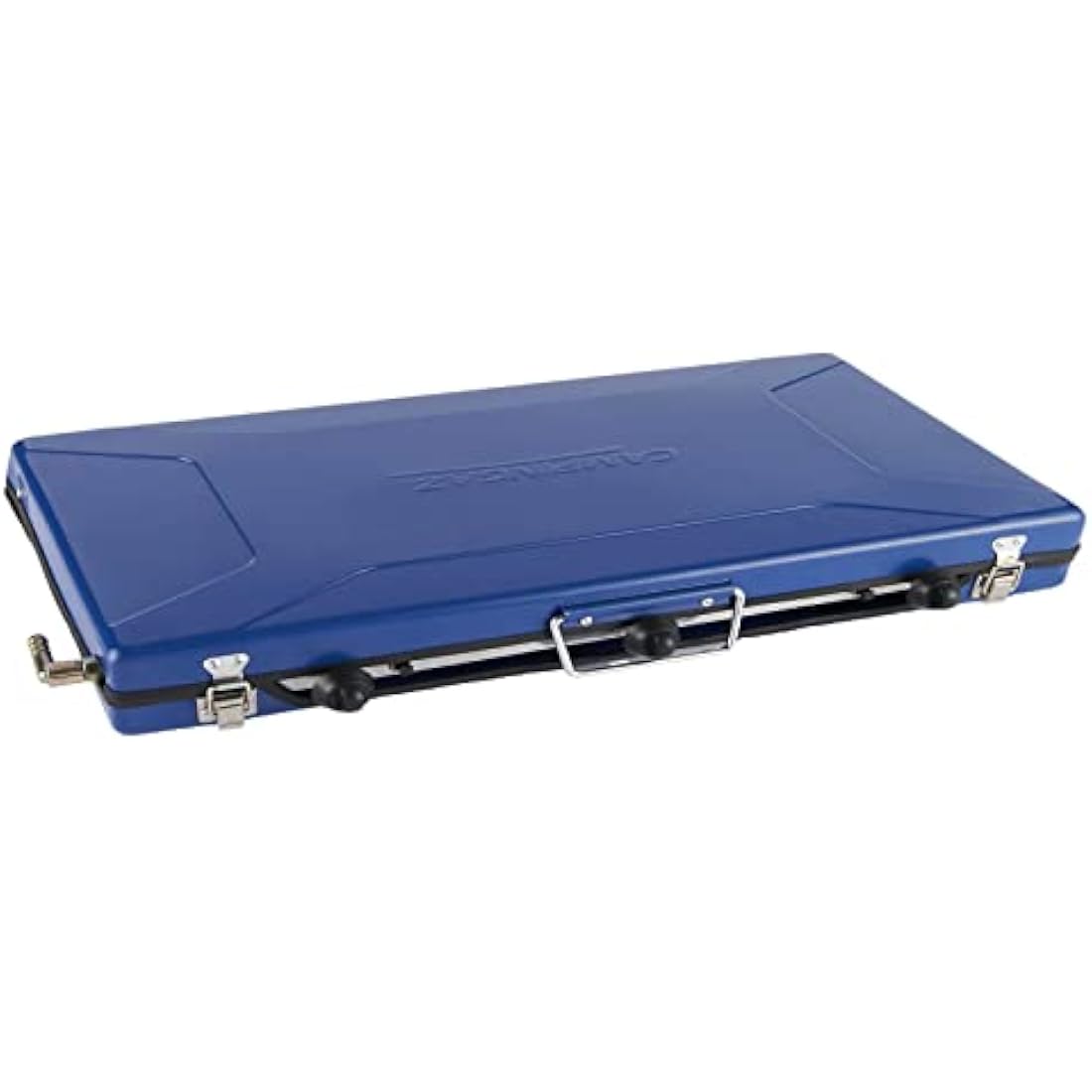 Campingaz Chef Folding Double Burner Stove and Grill, compact gas cooker for camping or festivals, Blue