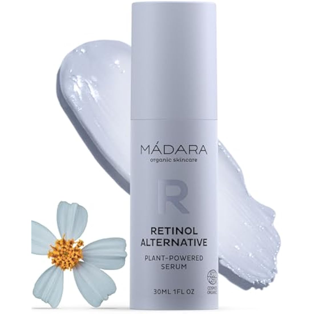 MÁDARA Organic Skincare | RETINOL ALTERNATIVE Plant-Powered serum, 30ml – Natural retinol alternative, Dermatologically proven to match synthetic retinol's efficacy, Non-irritating formula