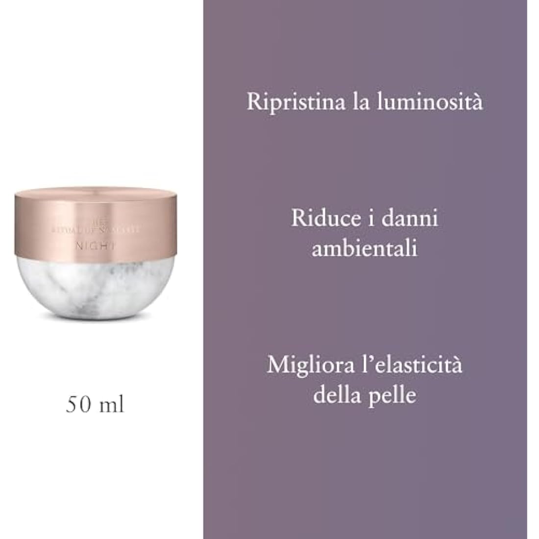 RITUALS Anti-Ageing Night Cream The Ritual of Namaste - Light Anti-Wrinkle Face Cream with Bakuchiol Repair Complex - Minimises Visible Fine Lines and First Signs of Ageing - 50ml