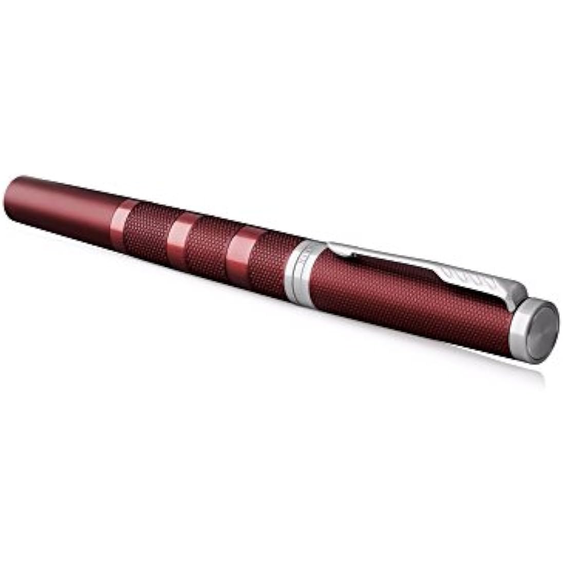 Parker Ingenuity 5th Technology Pen, Medium Point with Black Ink Refill 1972232 - Deluxe Deep Red