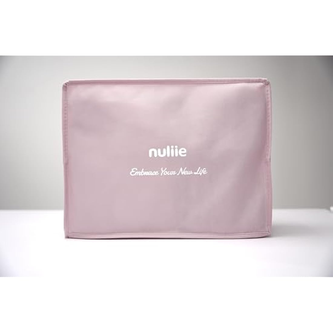 Nuliie Pregnancy Pillow for Sleeping, U Shaped Full Body Pillow with Washable Cooling Fabric Cover, Maternity Pillow Support for Back, Hips, Legs for Pregnant Women (Cooling Light Blue)