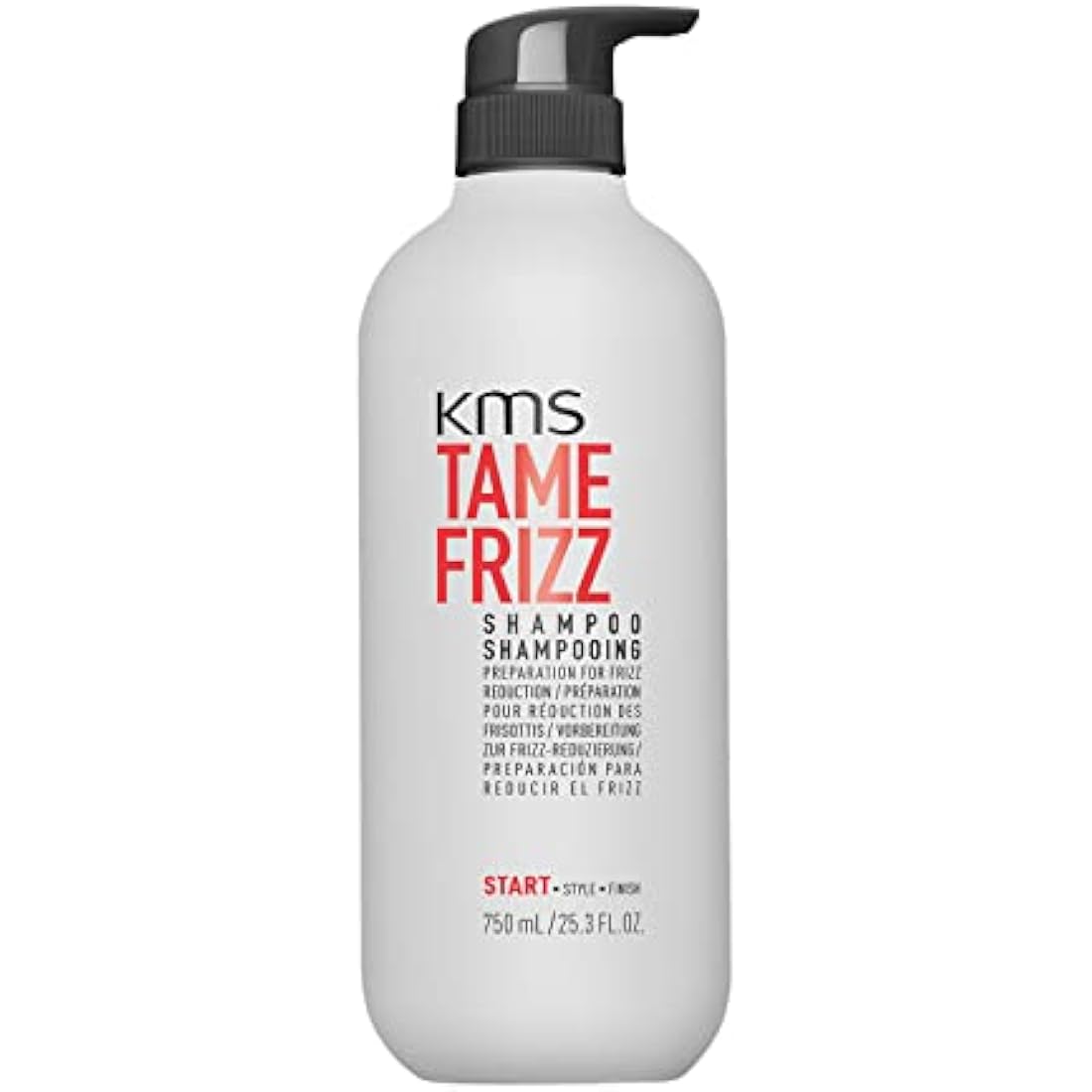 KMS TAMEFRIZZ Shampoo for Medium to Thick, Coarse Hair