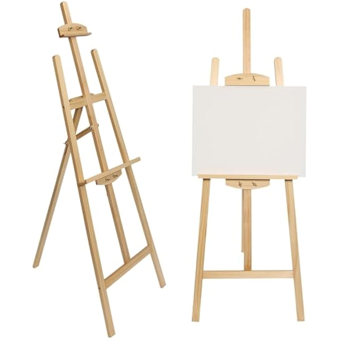 Artistik Premium Easel | Easel Stand for Artists & Weddings | Adjustable Height, Pinewood Easel for Painting | Professional Wooden Easel for Painting, Sketching, Display and More