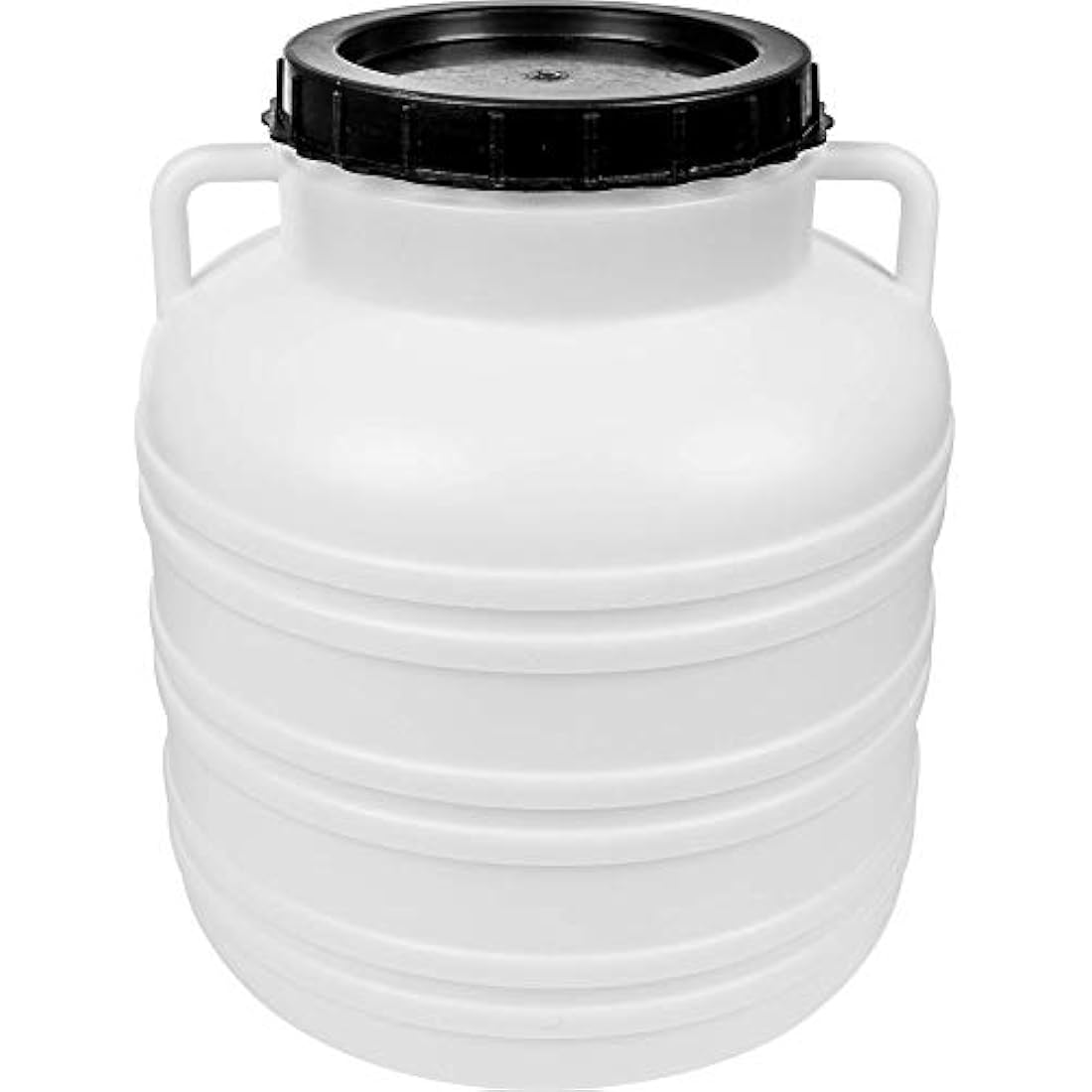 Browin 360130 Wide-Neck Barrel 30 L with Lid White 30 L