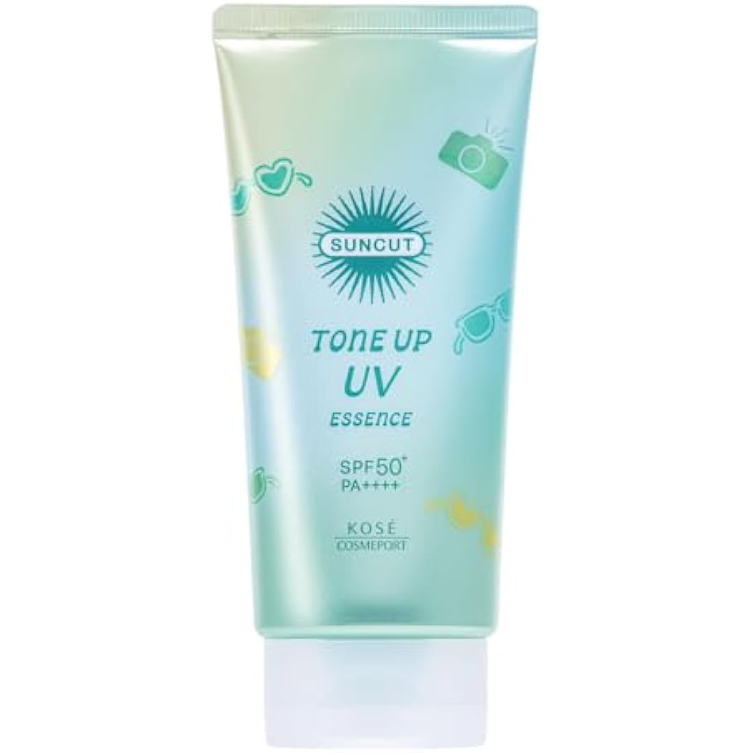 Kose SUNCUT Tone Up UV Essence Mint Green 80g SPF50＋/PA＋＋＋＋