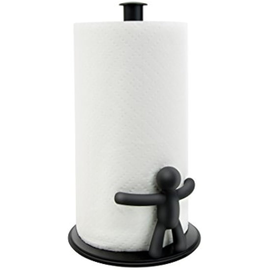 Umbra Buddy Counter Top Paper Towel Holder, Black, 11 x 3.5"